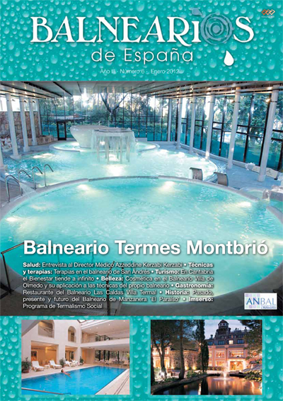Balnearios de España nº6 - portada